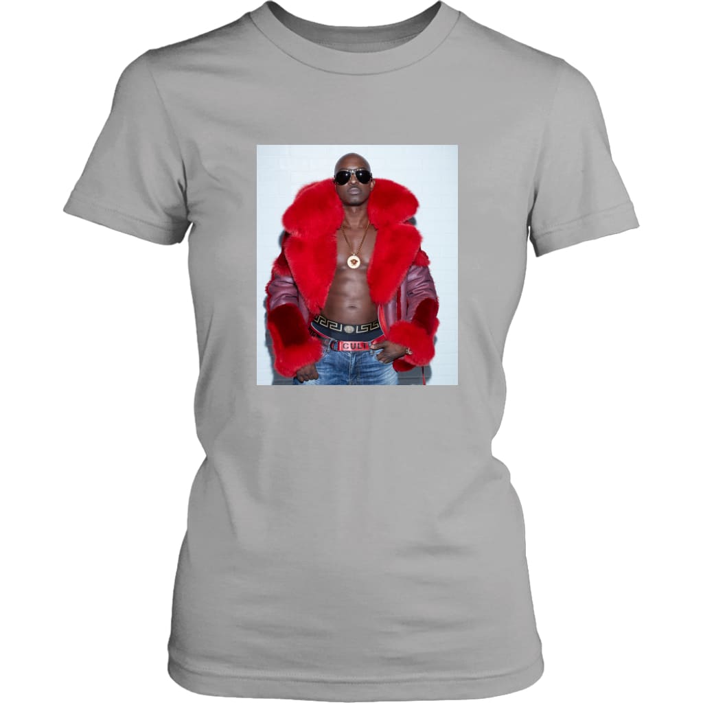 2K Bare Red Photo - Womens Shirt - Silver / XS