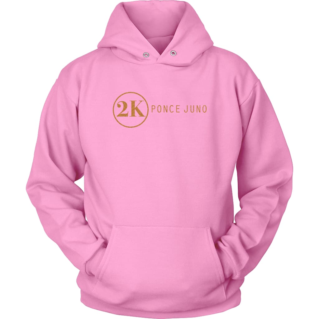 2K Gold Unisex Hoodie - Pink / S
