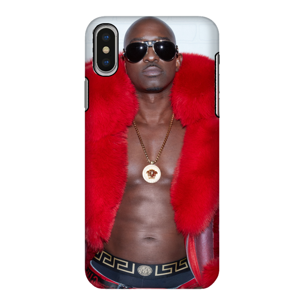 2K Bare Red Photo - Tough iPhone Case