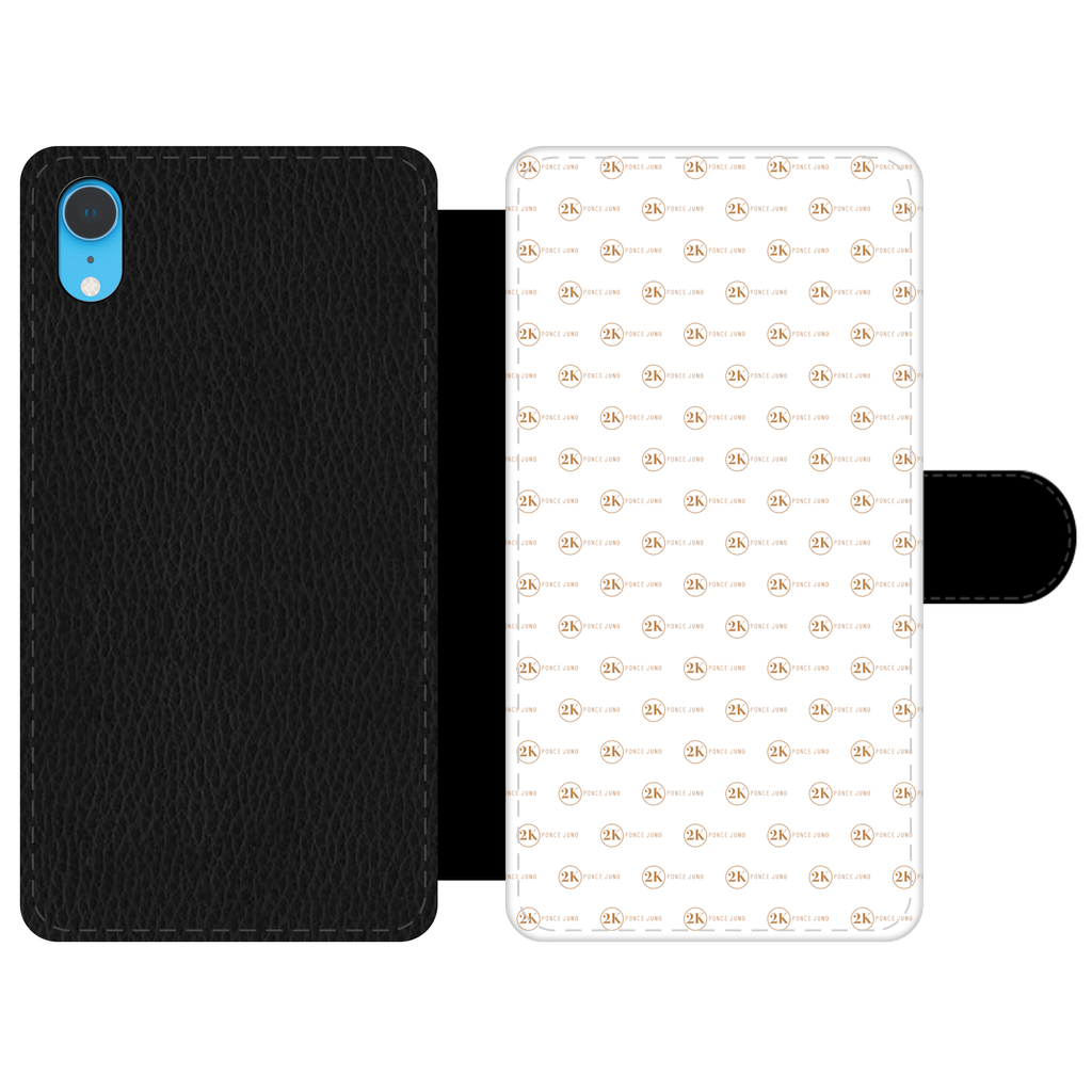 2K Gold & White - Front Printed Wallet Cases