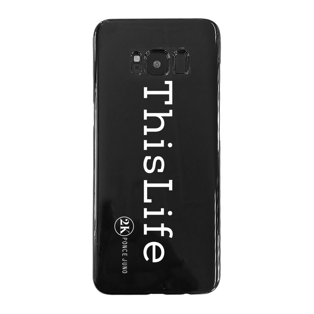 #ThisLife - Black Soft Phone Case