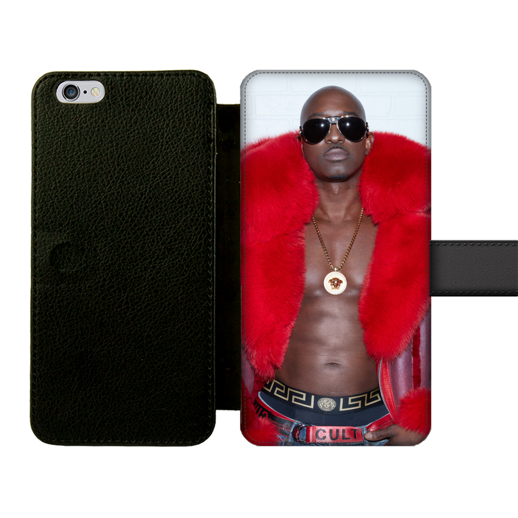 2K Bare Red Photo Front Printed Wallet Cases