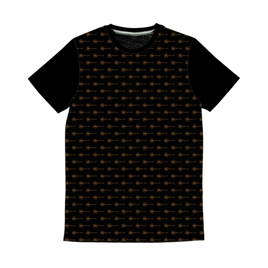 2K Gold & Black All Over Print T-Shirt