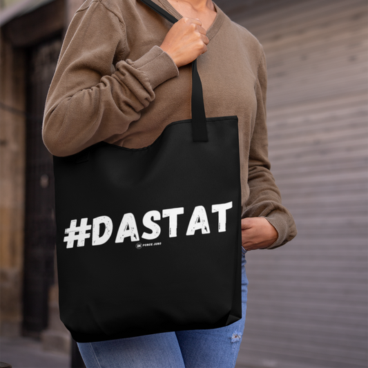 #DaStat Black Tote Bag
