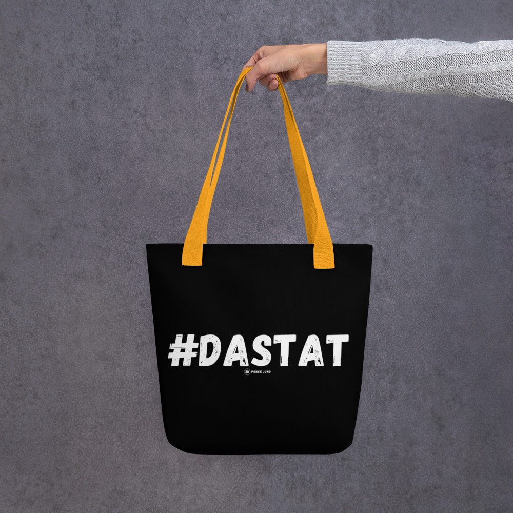 #DaStat Black Tote Bag