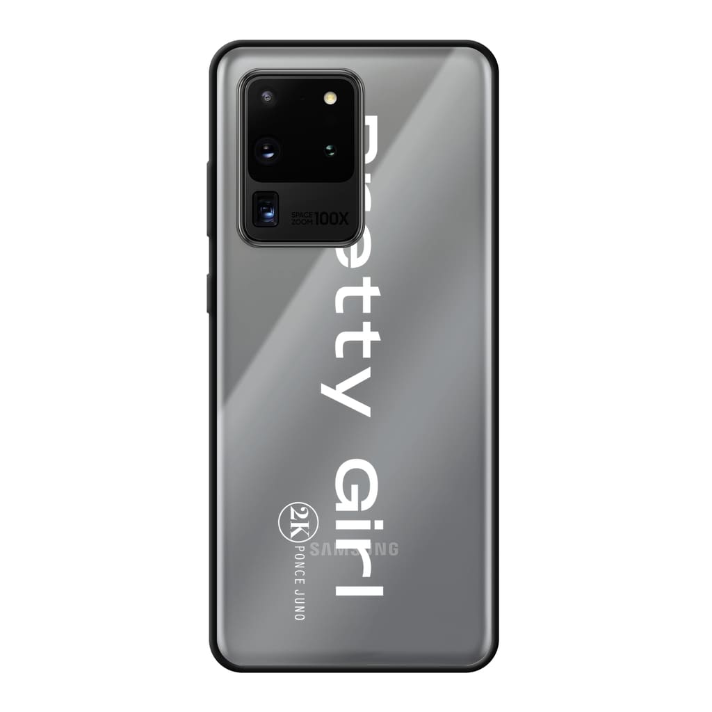 Pretty Girl Phone Cases - Black Soft Case - Samsung Galaxy 